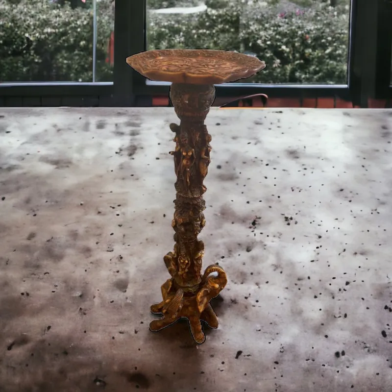Pamono Tall Resin Oriental Jardiniere> Planters And Jardiniere