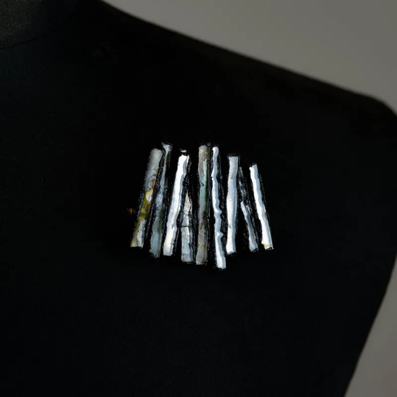 Clearance Pamono Talosel Resin Vautrin Brooche by Line Vautrin, 1960