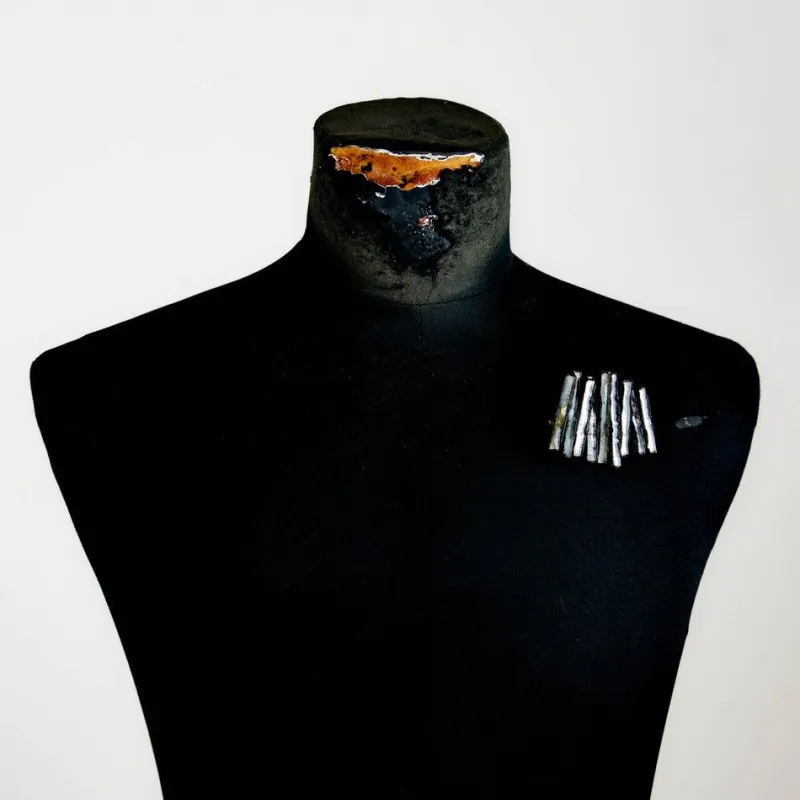 Clearance Pamono Talosel Resin Vautrin Brooche by Line Vautrin, 1960