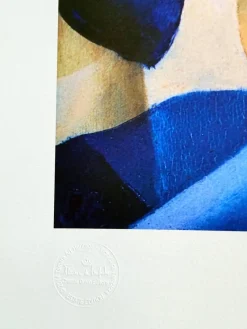 Online Pamono Tamara de Lempicka, The Blue Scarf, 1930 / 2023, Giclée Print