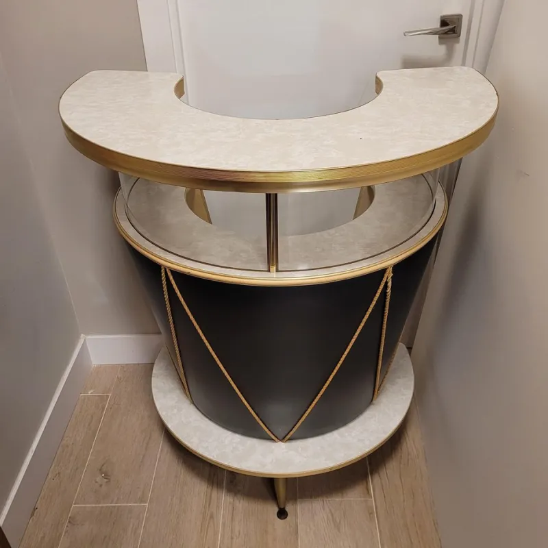 Discount Pamono Tambor Bar Cabinet, 1960s