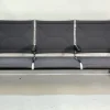 New Pamono Tandem Sling Airport Seat Bench with Table by Charles & Ray Eames for Herman Miller, 1960s, USA
