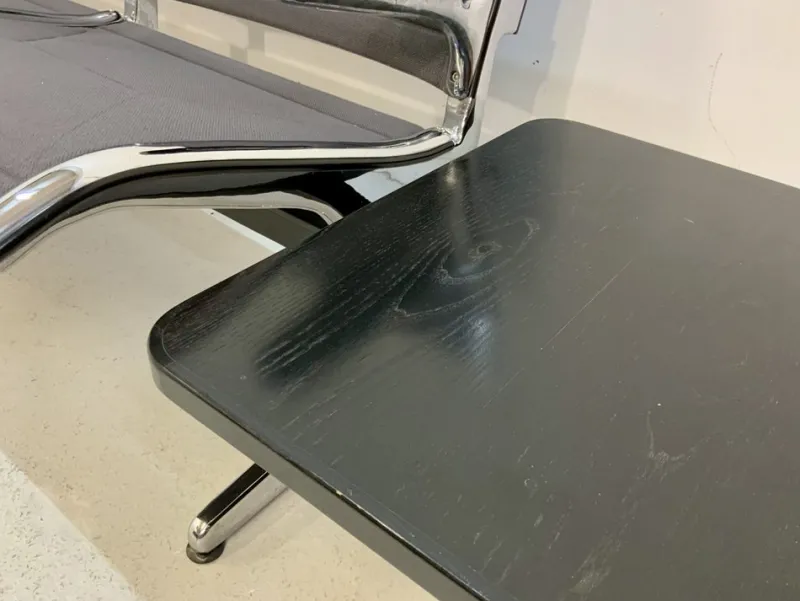 New Pamono Tandem Sling Airport Seat Bench with Table by Charles & Ray Eames for Herman Miller, 1960s, USA