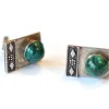 Pamono Taxco Style Silver Cufflinks, Set of 2> Cufflinks