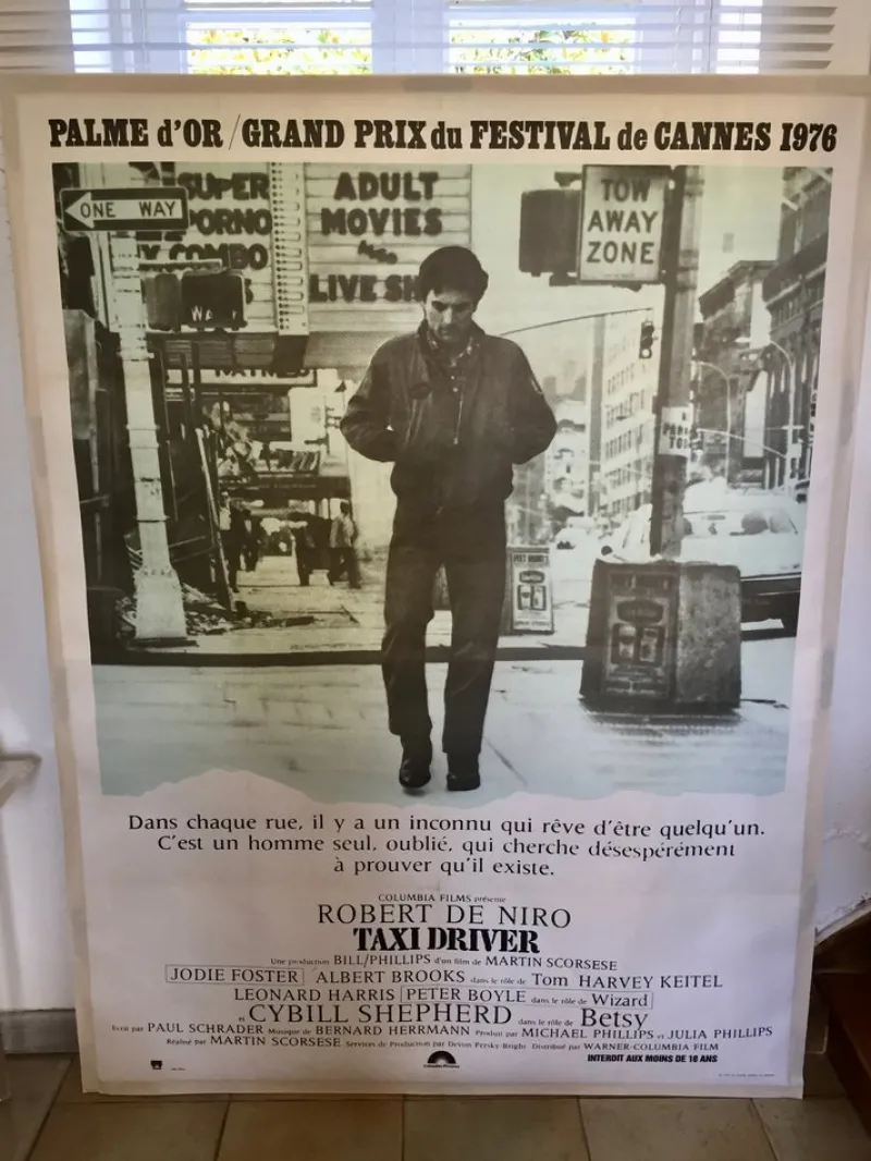 Pamono Taxi Driver Film Original Poster, 1976> Posters