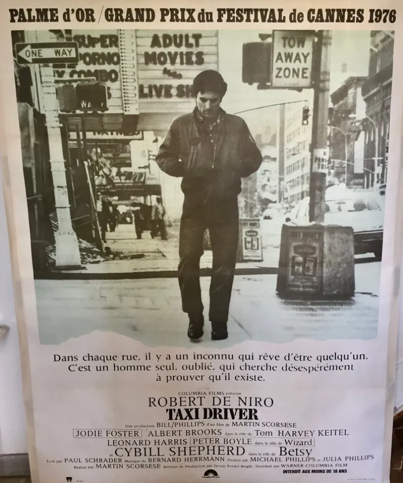 Pamono Taxi Driver Film Original Poster, 1976> Posters