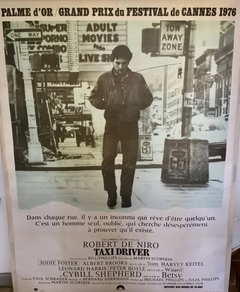 Pamono Taxi Driver Film Original Poster, 1976> Posters