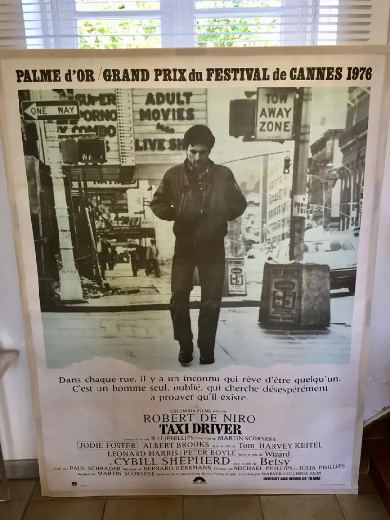 Pamono Taxi Driver Film Original Poster, 1976> Posters