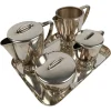 Pamono Tea / Coffee Set attributed to Gio Ponti for Parco Dei Principi Hotel, Rome, 1960s, Set of 5> Coffee & Tea Service
