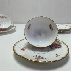Discount Pamono Tea Cups in French Porcelain, Set of 6