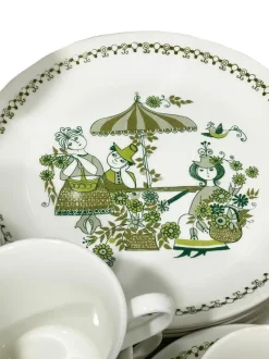 Discount Pamono Tea Service attributed to Turi Design for Figgjo Flint, Norway, 1980s, Set of 55