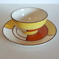New Pamono Tea Service by Eva Stricker-Zeisel for Schramberg, 1920s, Set of 9