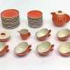 Pamono Tea Service for 12 by Rometti di Umbertide S.A.C.R.U., 1930s, Set of 39> Dinnerware Accessories