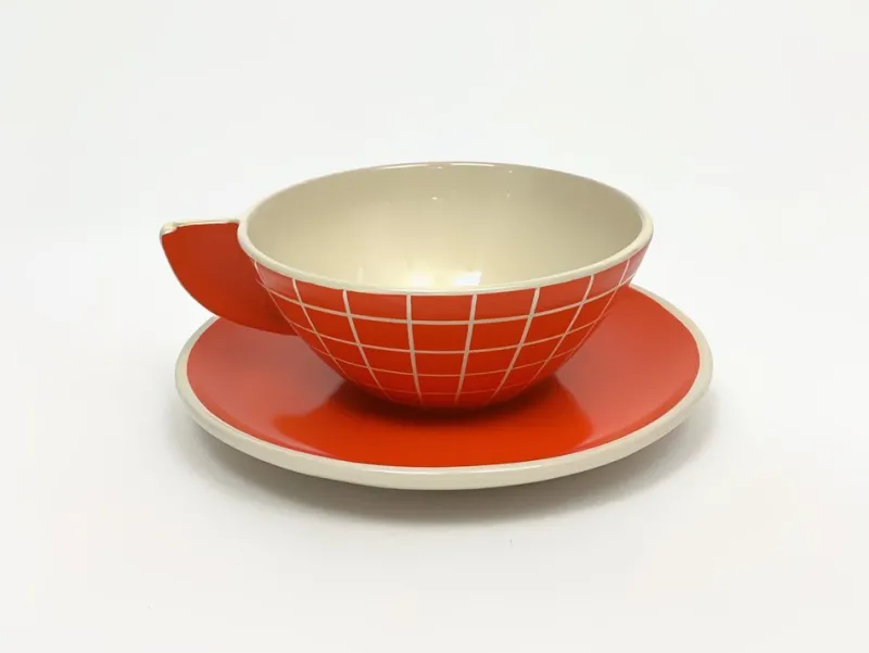 Pamono Tea Service for 12 by Rometti di Umbertide S.A.C.R.U., 1930s, Set of 39> Dinnerware Accessories