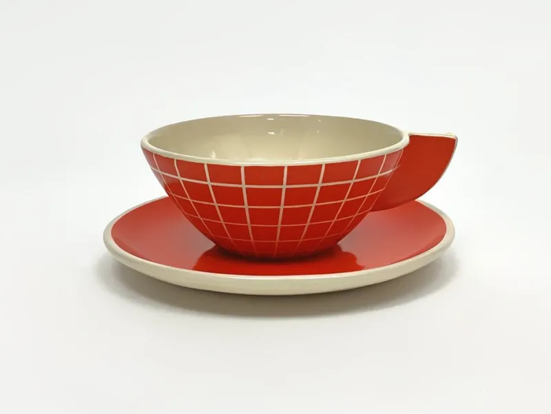 Pamono Tea Service for 12 by Rometti di Umbertide S.A.C.R.U., 1930s, Set of 39> Dinnerware Accessories
