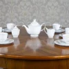 Pamono Tea Service for Six People from Bogucice Porcelain, Set of 21> Tabletop|Coffee & Tea Service