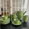 Outlet Pamono Tea Service from Saint Clément, 1950s, Set of 22