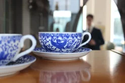 Pamono Tea Service with Sugar Bowl, 1960s, Set of 5><noscript><img width=