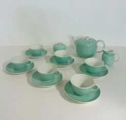 Pamono Tea Set by Giovanni Gariboldi for Richard Ginori, 1930s> Dinnerware Accessories