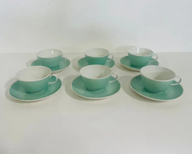 Pamono Tea Set by Giovanni Gariboldi for Richard Ginori, 1930s> Dinnerware Accessories
