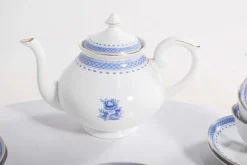 Sale Pamono Tea Set in Portuguese Porcelain from Vista Alegre, 1920, Set of 38