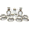 Pamono Tea Set in Scheherazade Pattern attributed to Noritake, Japan, 1960s, Set of 23> Coffee & Tea Service