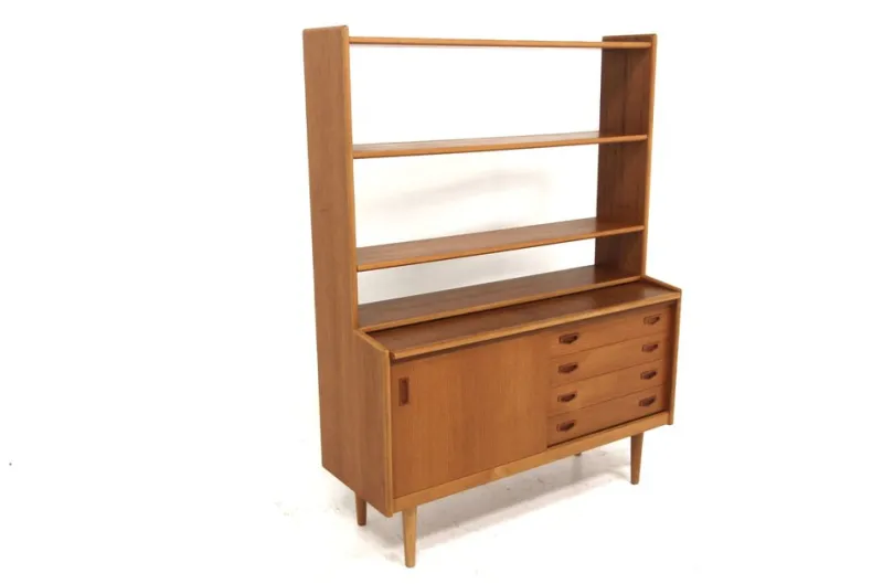 Online Pamono Teak and Oak Secretary, Sweden, 1960s