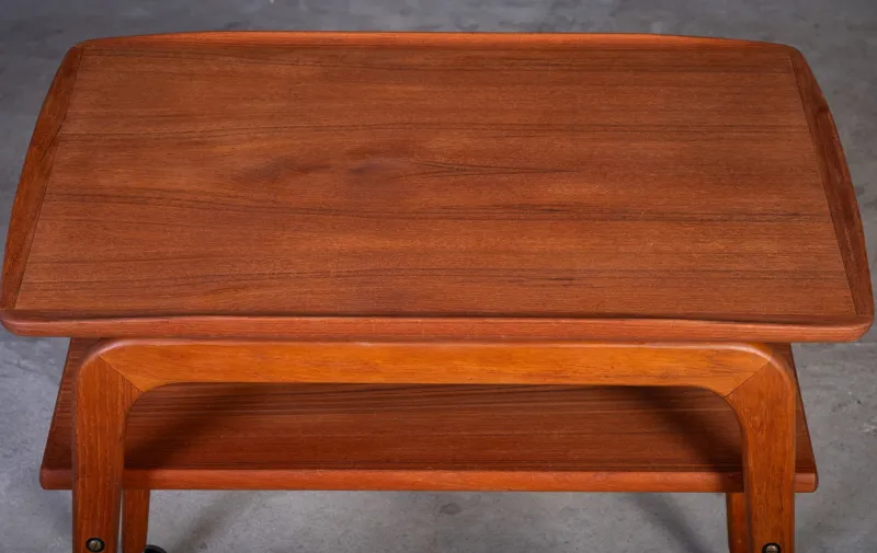 Outlet Pamono Teak Bar Cart by Arne Hovmand-Olsen for Mogens Kold, 1960s