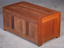 Pamono Teak Chest by O. Schjøll & B. K. for Randers Møbelfabrik, Denmark, 1960s><noscript><img width=