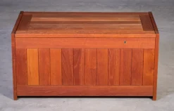 Pamono Teak Chest by O. Schjøll & B. K. for Randers Møbelfabrik, Denmark, 1960s><noscript><img width=