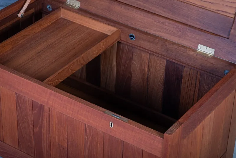 Pamono Teak Chest by O. Schjøll & B. K. for Randers Møbelfabrik, Denmark, 1960s> Dressers, Commodes & Chests