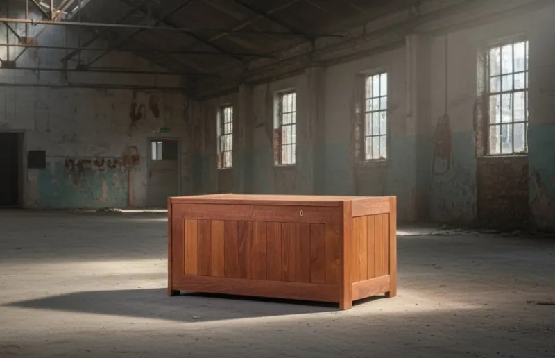 Pamono Teak Chest by O. Schjøll & B. K. for Randers Møbelfabrik, Denmark, 1960s> Dressers, Commodes & Chests