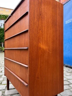 Pamono Teak Chest of Drawers, Denmark