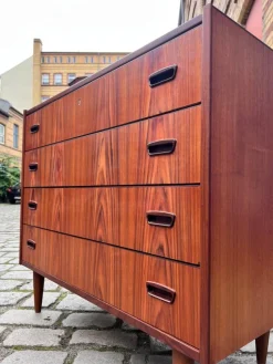 Outlet Pamono Teak Chest of Drawers, Denmark