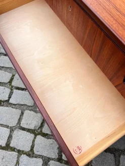 Outlet Pamono Teak Chest of Drawers, Denmark