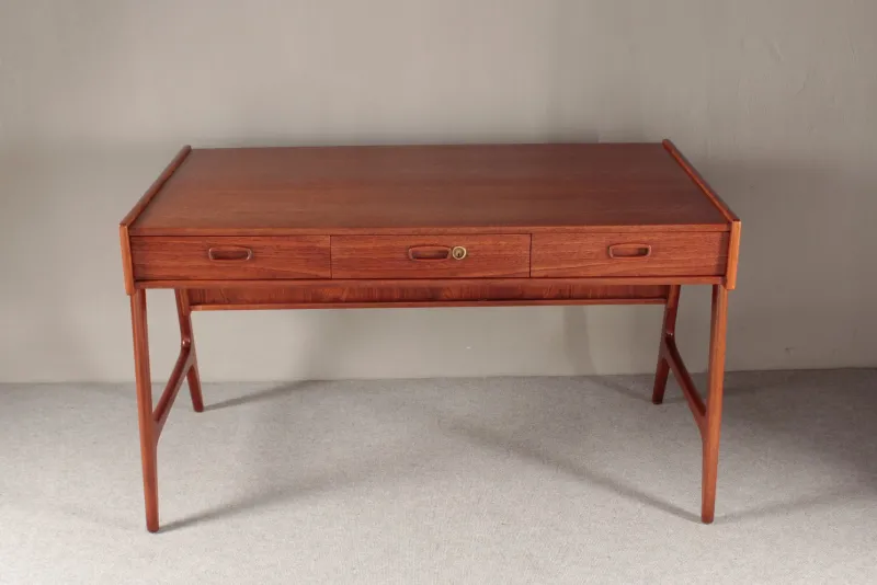 New Pamono Teak Desk by Arne Wahl Iversen for O.M.F., 1960s