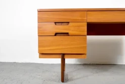 Online Pamono Teak Desk by Gunther Hoffstead for Uniflex, 1960s
