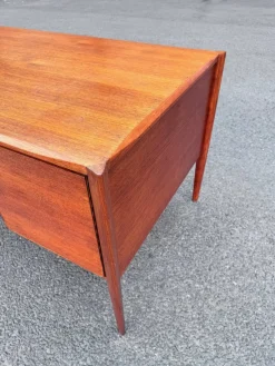 Hot Pamono Teak Desk from Wilhelm Renz, 1960s
