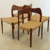 Sale Pamono Teak Dining Chairs by Niels Otto Møller for J.L. Møllers, Denmark, 1960s