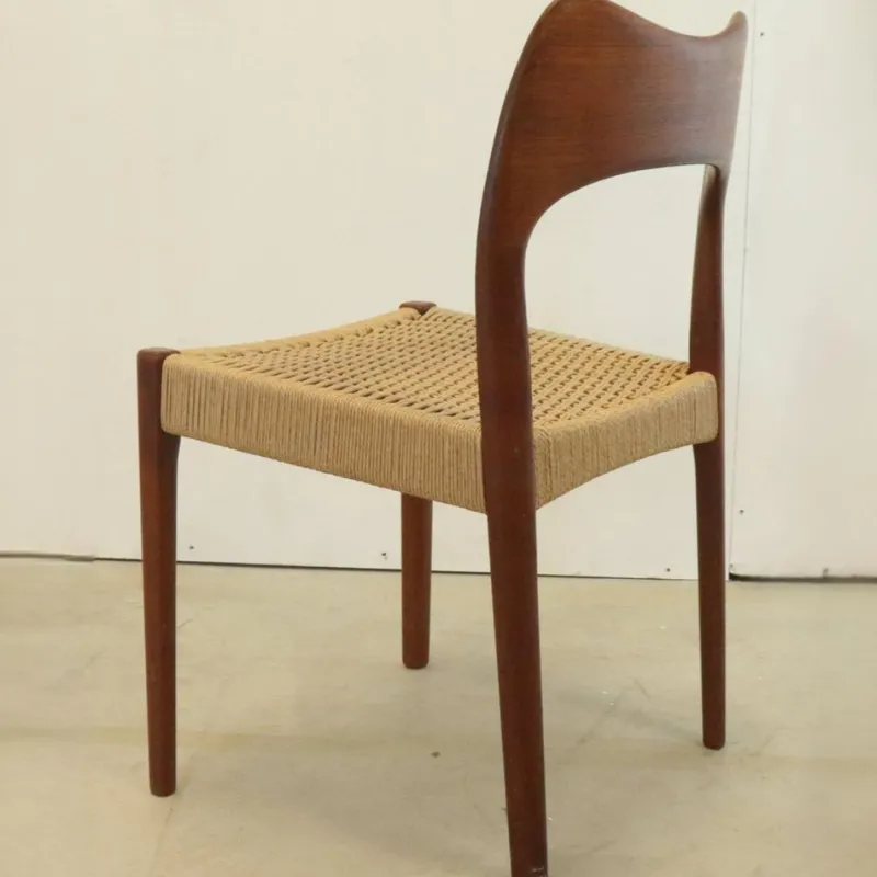 Sale Pamono Teak Dining Chairs by Niels Otto Møller for J.L. Møllers, Denmark, 1960s