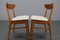 Pamono Teak Dining Chairs from Fastrup, Denmark, 1960s, Set of 5><noscript><img width=