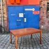 Best Pamono Teak Dining Table with Suspended Top