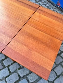 Best Pamono Teak Dining Table with Suspended Top