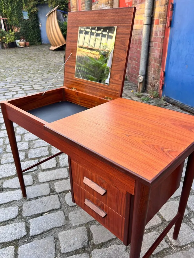Online Pamono Teak Dressing Table, Denmark