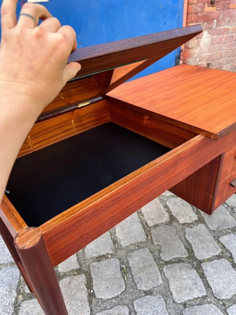 Online Pamono Teak Dressing Table, Denmark