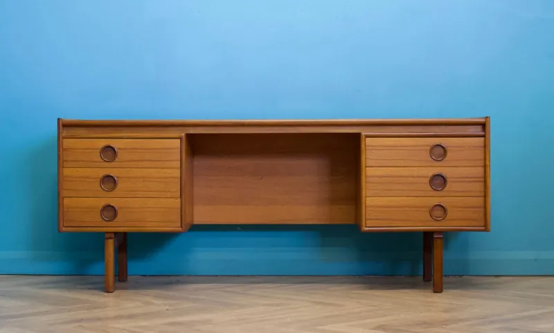Pamono Teak Dressing Table, 1960s> Dressing Tables