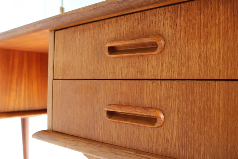 Hot Pamono Teak Dressing Table with Mirror, 1960s