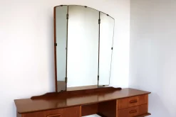 Hot Pamono Teak Dressing Table with Mirror, 1960s