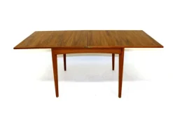 Discount Pamono Teak Game Table, Denmark, 1960s