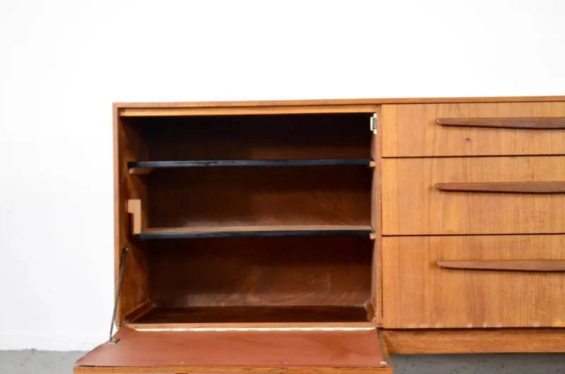 Pamono Teak Long John Sideboard, United Kingdom, 1960s> Sideboards & Buffets